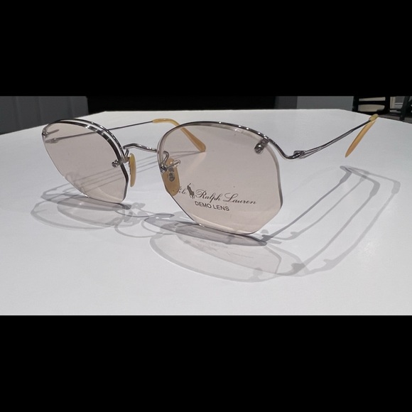 Vintage Polo Ralph Lauren 14KT Gold Filled Rimless Frames - Picture 13 of 13